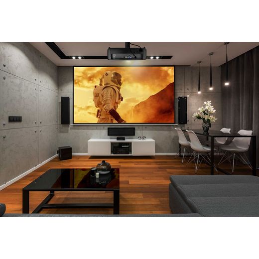 Optoma E9PX7D701EZ2 Projector Black - Projector in room shot