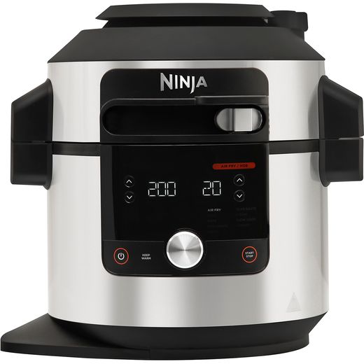 Ninja Foodi Max 14-in-1 SmartLid OL650UK 7.5 Litre Multi Cooker - Stainless Steel / Black