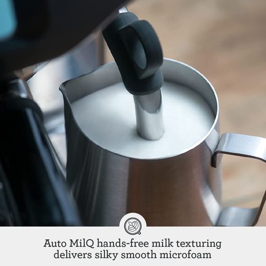 Sage The Barista Touch™ Espresso Coffee Machine with Integrated Burr Grinder - Stainless Steel / Chrome - Annotation - Auto MilQ