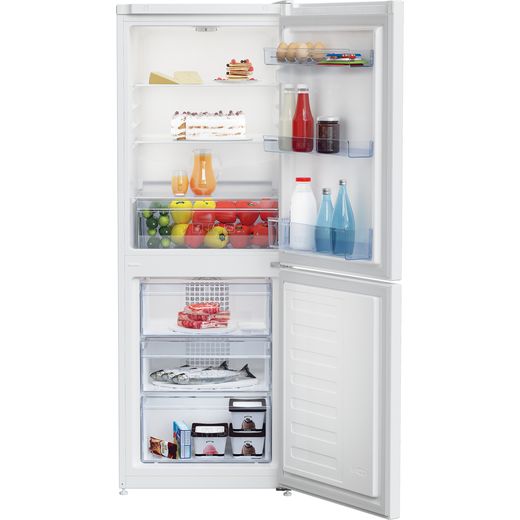 Beko Frost Free Fridge Freezer - White - Doors open