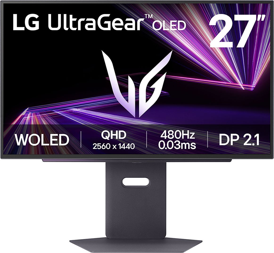 LG 27" UltraGear OLED Gaming Monitor - 2560x1440 - 480Hz - 0.03ms - Black