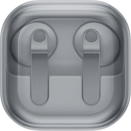 Samsung Galaxy Buds4 Headphones - White - Front case shot