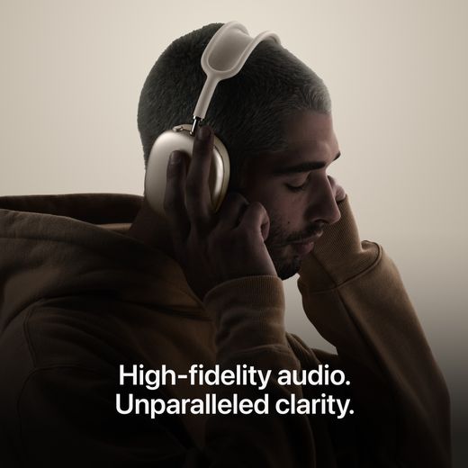 Apple AirPods Max 2 - Starlight - Annotation - high-fidelity sound
