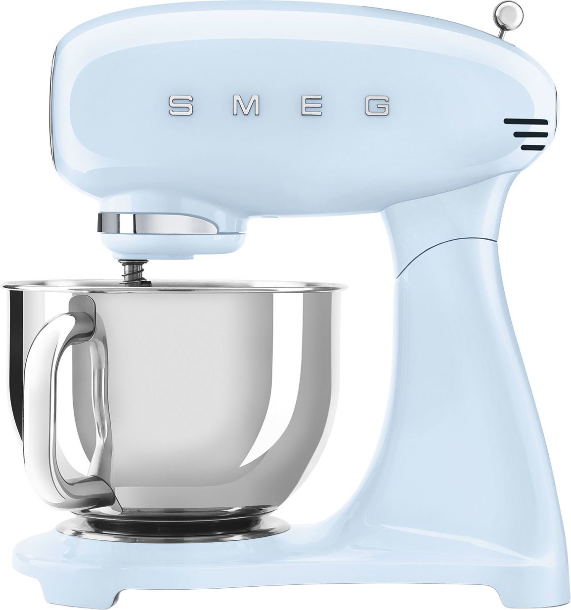 Smeg SMF05PBUK Stand Mixer - Blue - 10 Speed - 4.8L Bowl