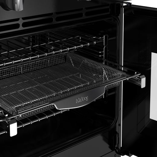 Stoves Richmond Deluxe 100Ei RTY 100cm Electric Range Cooker with Induction Hob - Black - Close up wire tray shot