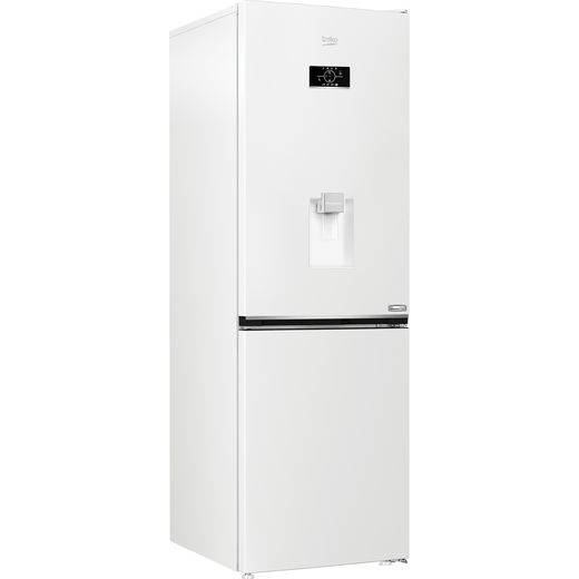 Beko HarvestFresh™ Fridge Freezer - White - Right perspective shot