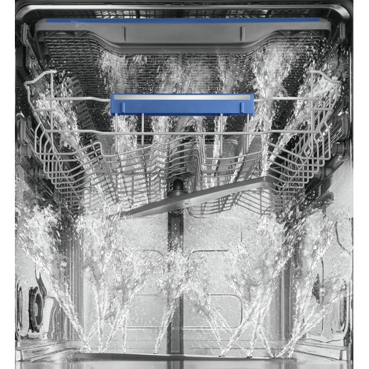 Smeg Integrated Standard Dishwasher - Black - Interior shot