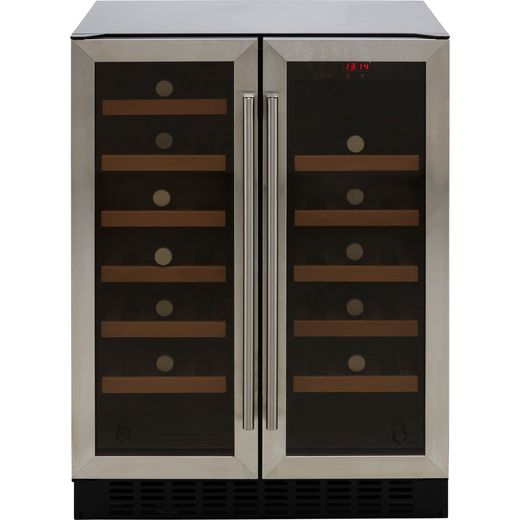 CDA FWC624SS Built Under Wine Cooler - Stainless Steel - G Rated