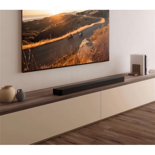 Sony Bravia Theatre Bar 8 HTA8000.CEK Bluetooth 11.0 Soundbar - Black - Soundbar below TV in room