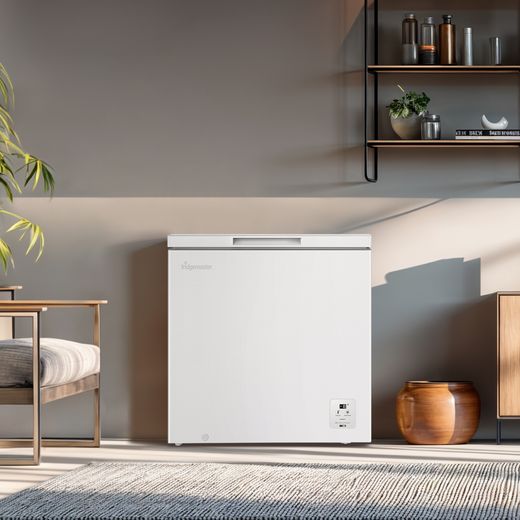 MCF200E_WH - Chest freezer in utility room shot