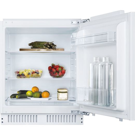 Candy CRU160NEK/N Integrated Under Counter Fridge - Door-on-door Kit - White - F Rated