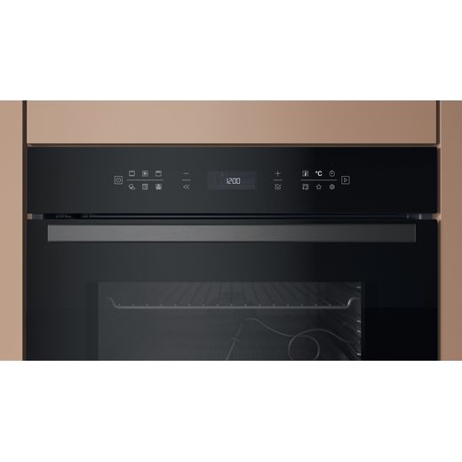 Hotpoint HOI68PPT2SBUK Electric Single Oven Black - Control panel shot 