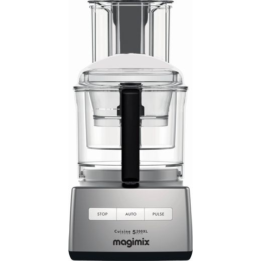 Magimix 5200XL 18591 3.6 Litre Food Processor With 12 Accessories - Satin Steel