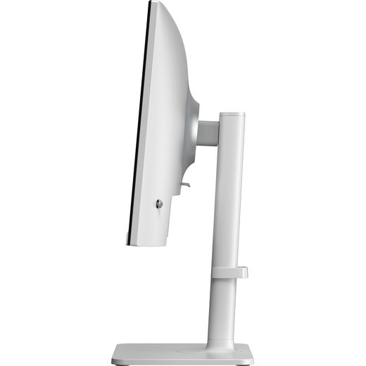 MSI PRO MAX 241PHW E14 23.8" Full HD 144Hz Monitor - White - Side shot