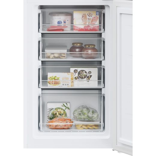Hoover 50/50 Fridge Freezer - White - Close up drawer shot