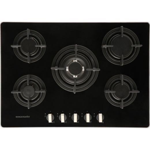 Rangemaster RMB70HPNGFGL Built In Gas Hob - Black