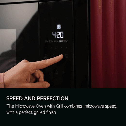 AEG OB6GM261UB Microwave Black - Annotation - Grill