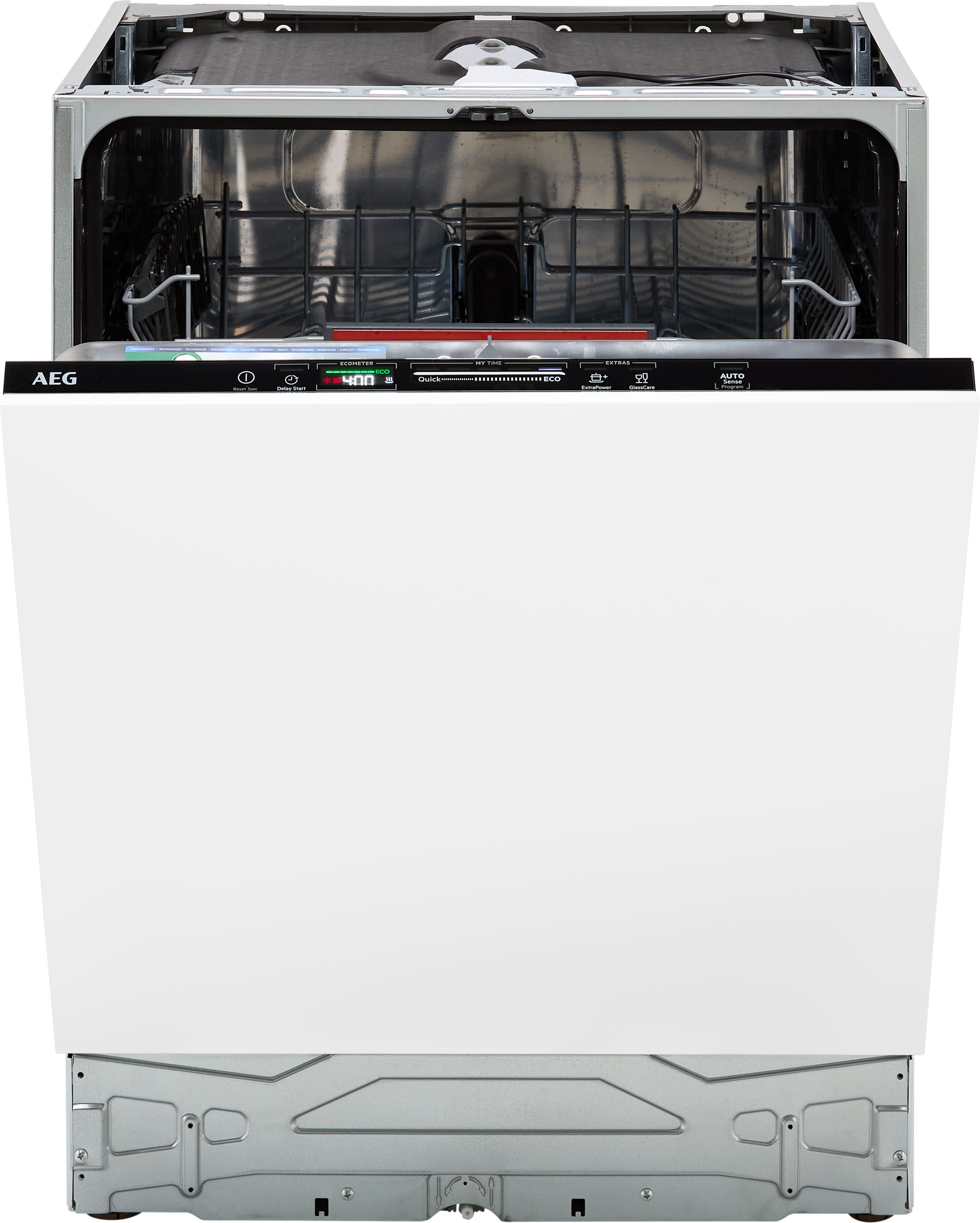 AEG - Dishwasher - 13 Place Settings - SatelliteClean® - AirDry - Black