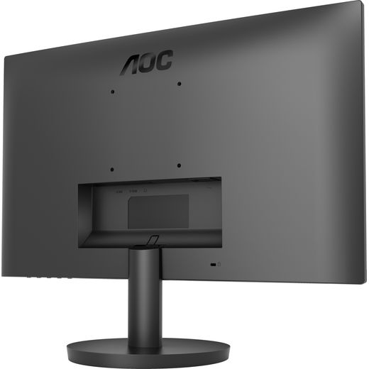 AOC 23.8" Full HD 120Hz Monitor - Black - back left perpsective shot 