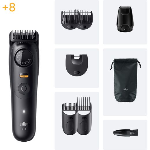 Braun Series 5 Mens Shaver - Black - Accessories shot