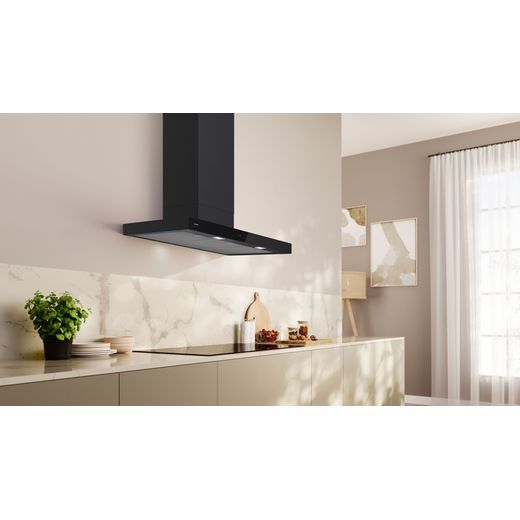 NEFF N70 Cooker Hood - Black - Cooker hood in kitchen shot