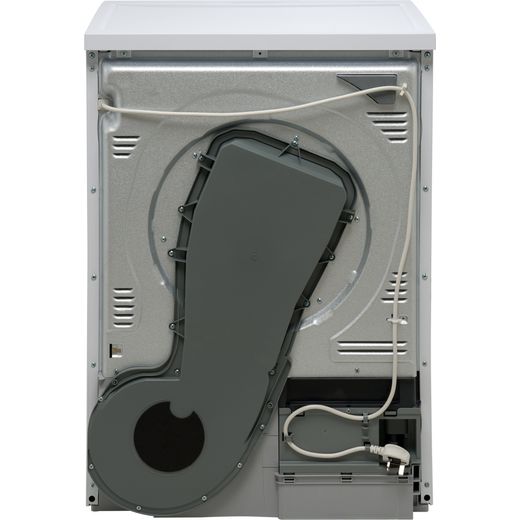 Beko BM3T3713W 7Kg Heat Pump Tumble Dryer - White - Back shot