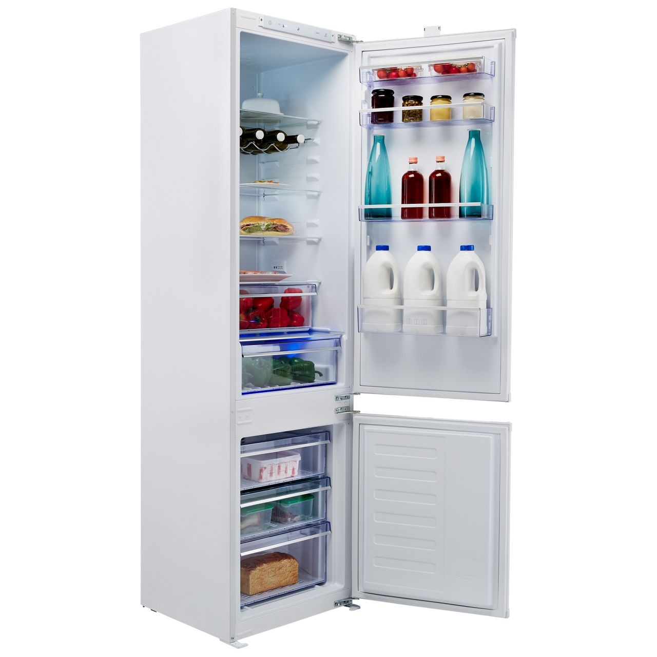 Beko Bcbfd1973 Integrated 7030 Frost Free Fridge Freezer With Sliding Door Fixing Kit Reviews