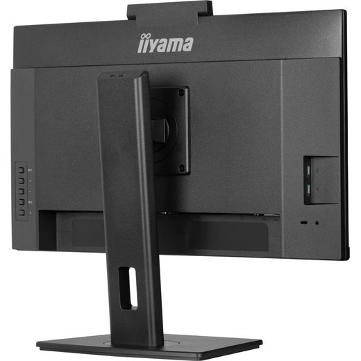 iiyama ProLite XUB2492HSU-B6 23.8" Full HD 100Hz Monitor - Black - Back left perspective shot