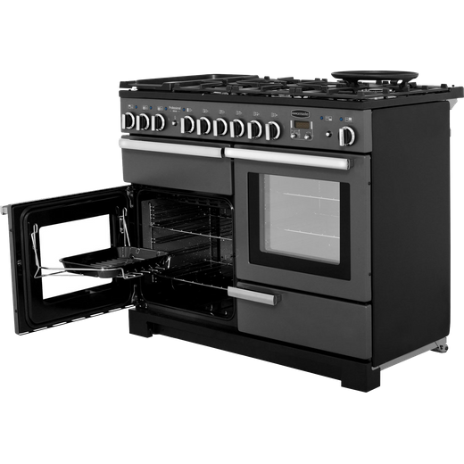 Rangemaster Professional Deluxe 110cm Dual Fuel Range Cooker - Slate