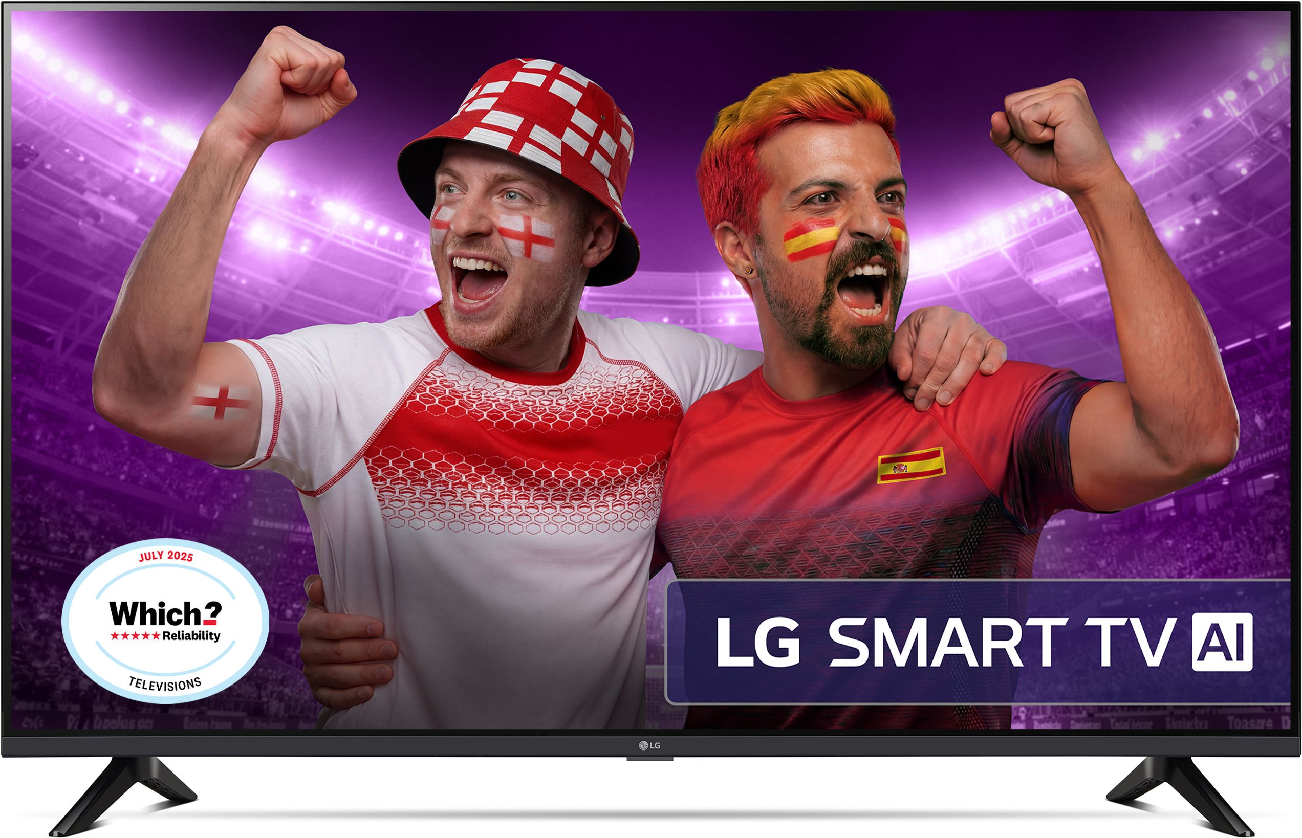 LG 43 inch Full HD Smart TV - 43LR60006LA - Black
