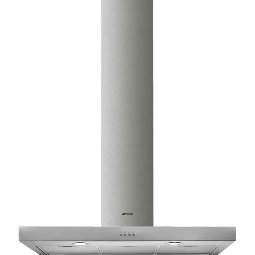 KATE900EX SS Smeg Chimney Cooker Hood Ao Com   KATE900EX SS Smeg Cookerhood 01 