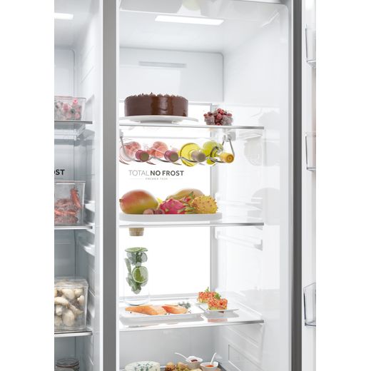 Haier American Fridge Freezer - Silver - Internal shot