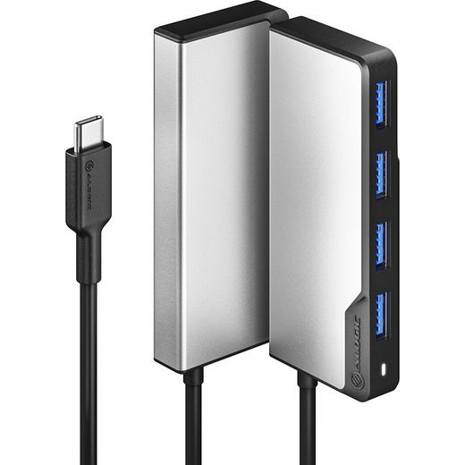 Alogic USB-C 4-In-1 Hub - Silver