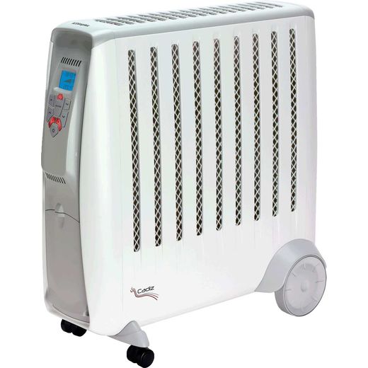 Dimplex Cadiz Eco CD2ECC Oil Free Radiator With Remote Control - White / Grey