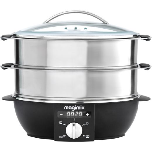 Magimix 11581 Steamer - Black / Chrome