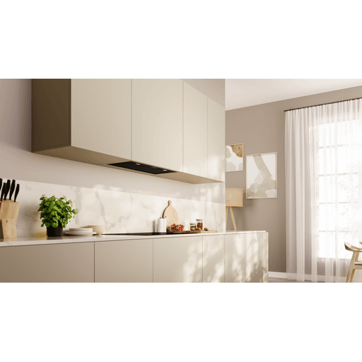 NEFF N70 70 cm Cooker Hood - Black - Cooker hood in kitchen