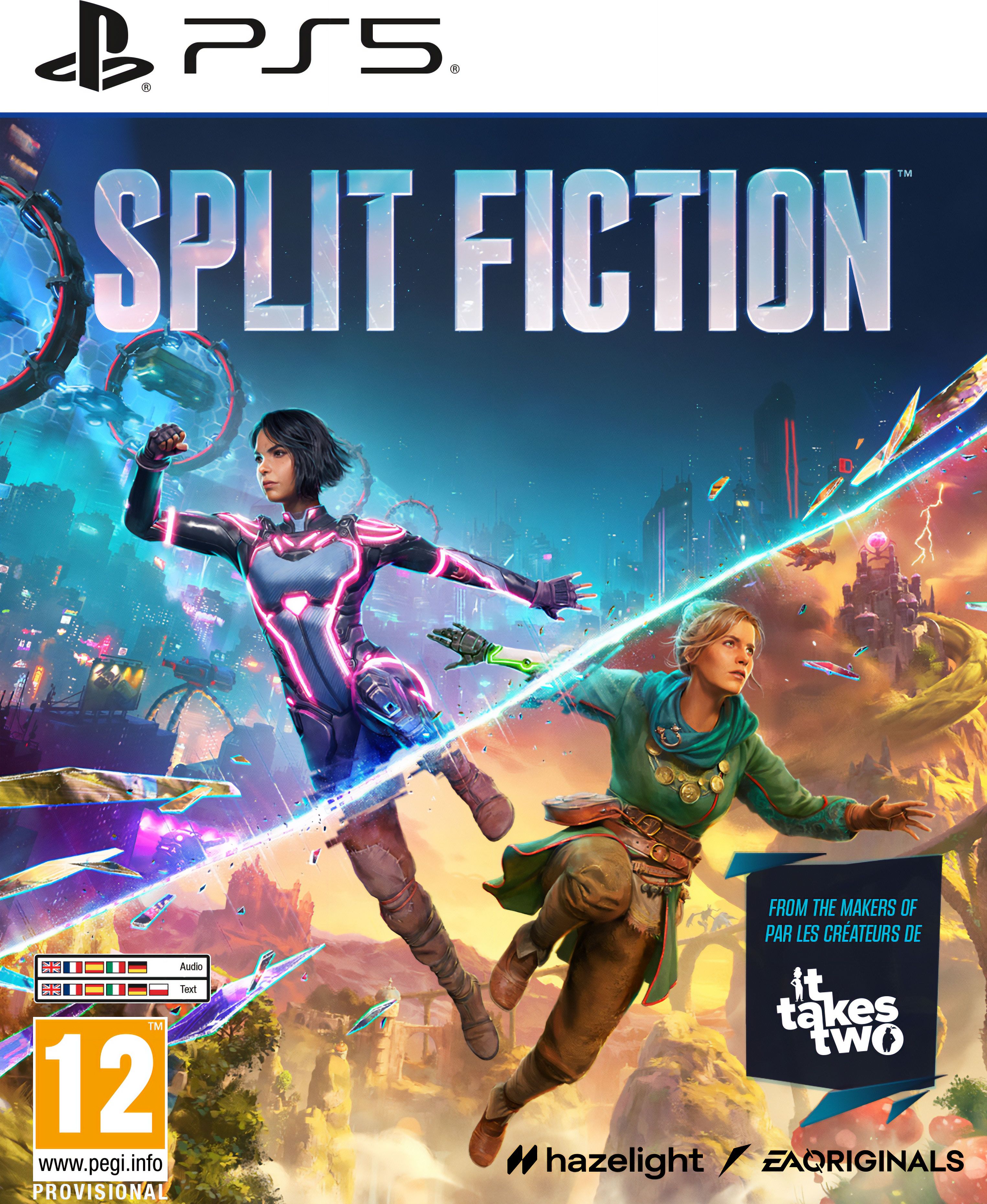 Playstation Split Fiction - PS5 Game - Standard Edition - Action Adventure