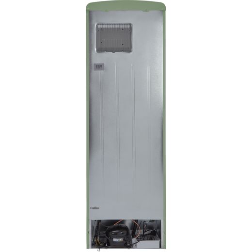 CDA 60/40 Frost Free Fridge Freezer - Green - Back shot