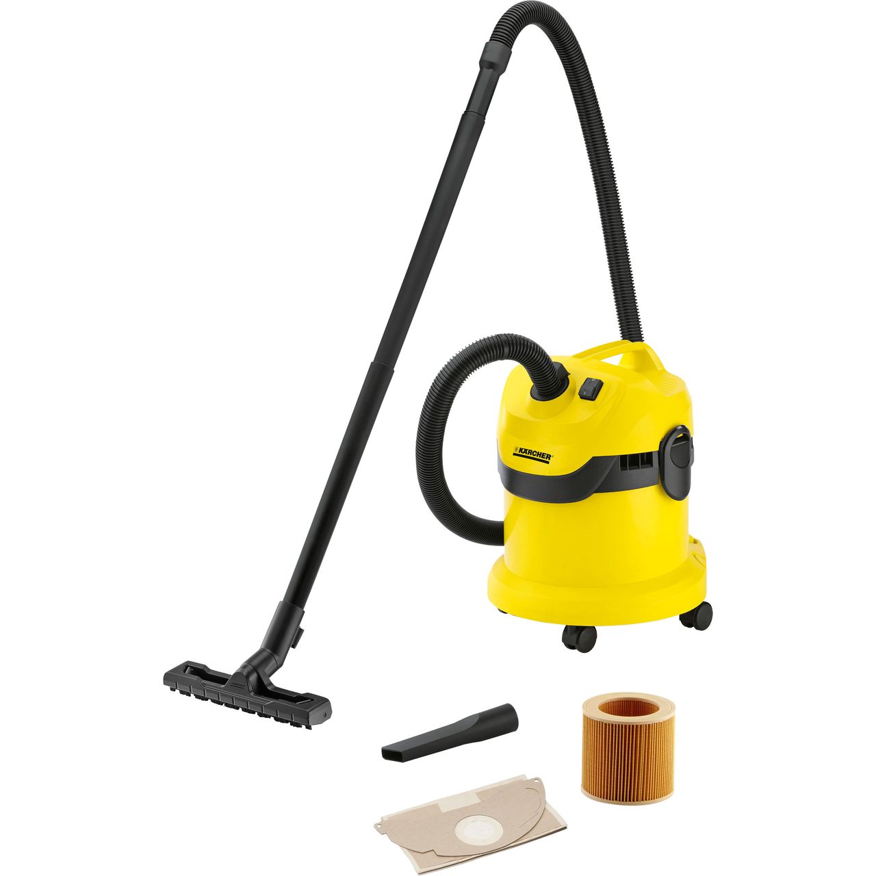 Karcher WD2 Wet & Dry Cylinder Vacuum Cleaner Review