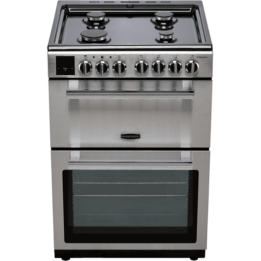 Rangemaster Professional Plus 60 Dual Fuel Cooker - Stainless Steel / Chrome