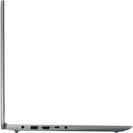 Lenovo IdeaPad Slim 3 15.6" Laptop - Intel® Core™ i5, 512GB SSD, 8 GB RAM - Grey - Side shot
