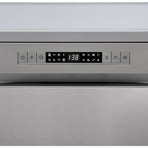 Hisense Standard Dishwasher - Stainless Steel - Control panel