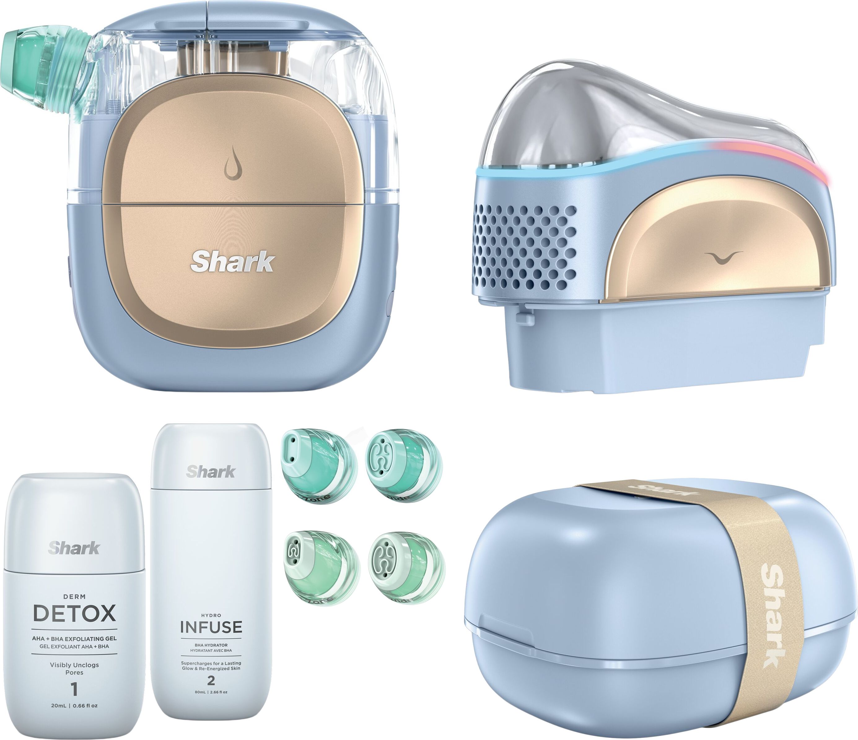 Shark FH320UK Facial Therapy Tool - Blue