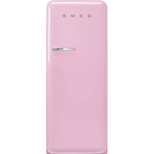 Smeg Right Hand Hinge FAB28RPK5 Fridge - Pink - D Rated