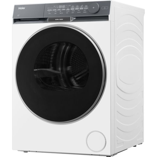 Haier X9 Condenser Tumble Dryer - White - Left perpsective shot 