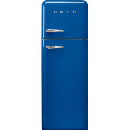 Smeg Right Hand Hinge FAB30RBE5 70/30 Fridge Freezer - Blue - D Rated