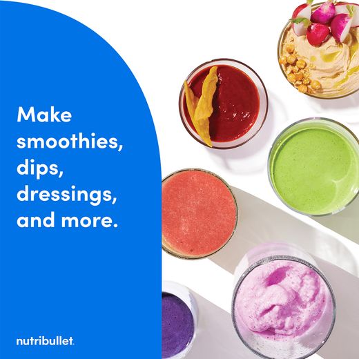 NutriBullet 600 Series 02548 - Black - Annotation - Make smoothies, dips, dressings
