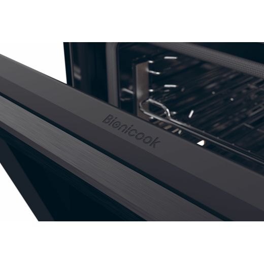 Haier ID Series 2 Built In Electric Single Oven - Black - Close up shot