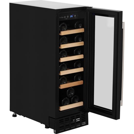 Amica AWC300BL Wine Cooler - Black