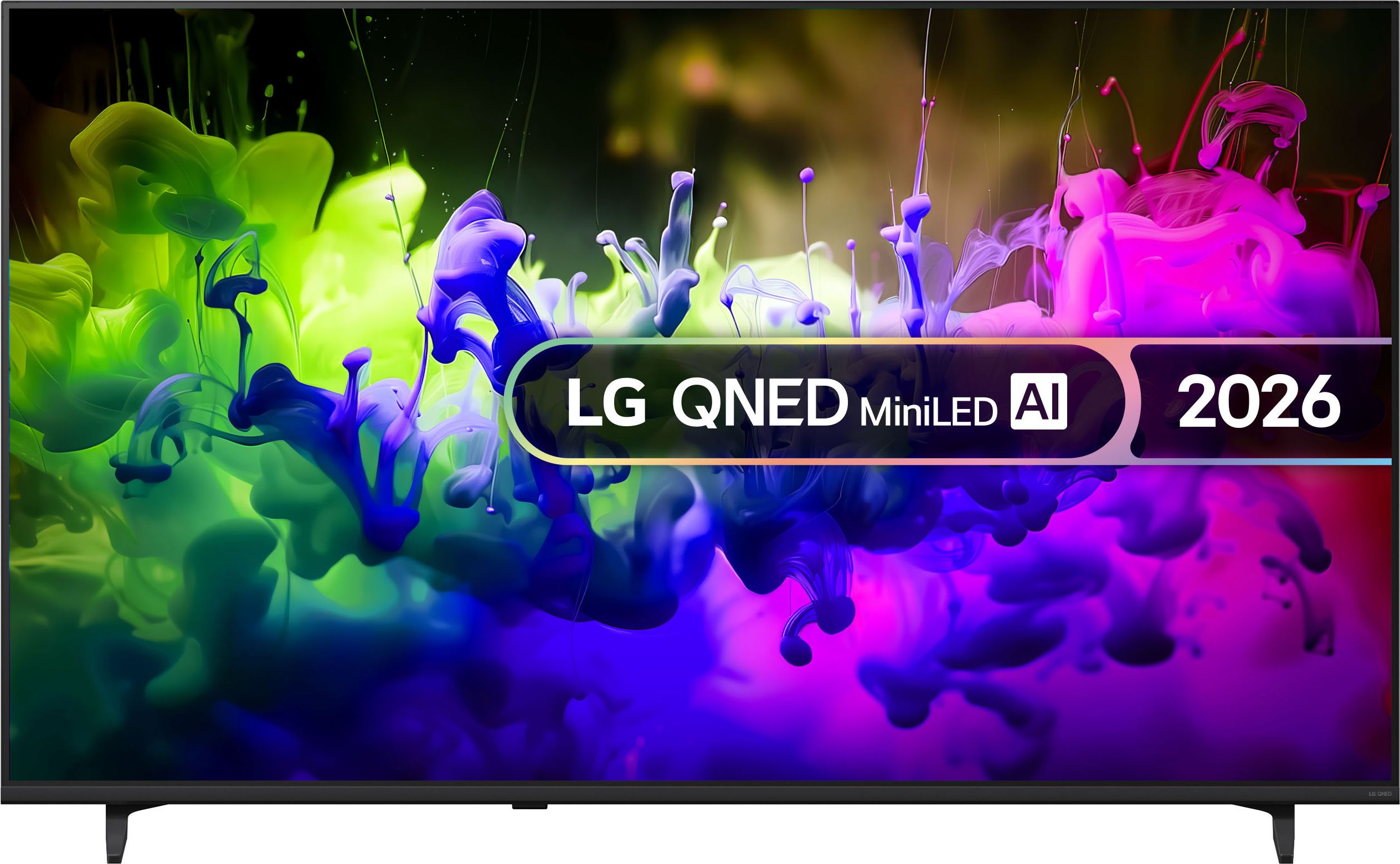 LG Qned AI 65" 4K Ultra HD MiniLED Smart TV [2026] - 65QNED7EB3C, Black
